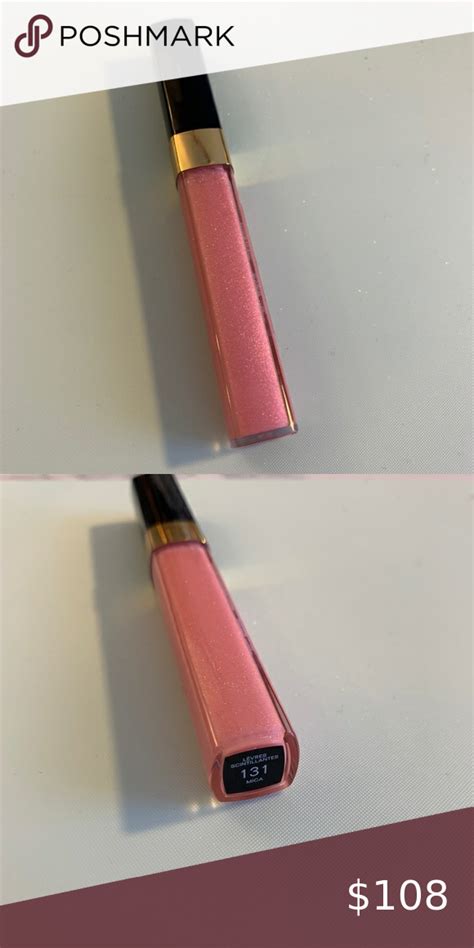 chanel black lipgloss|discontinued chanel lip gloss.